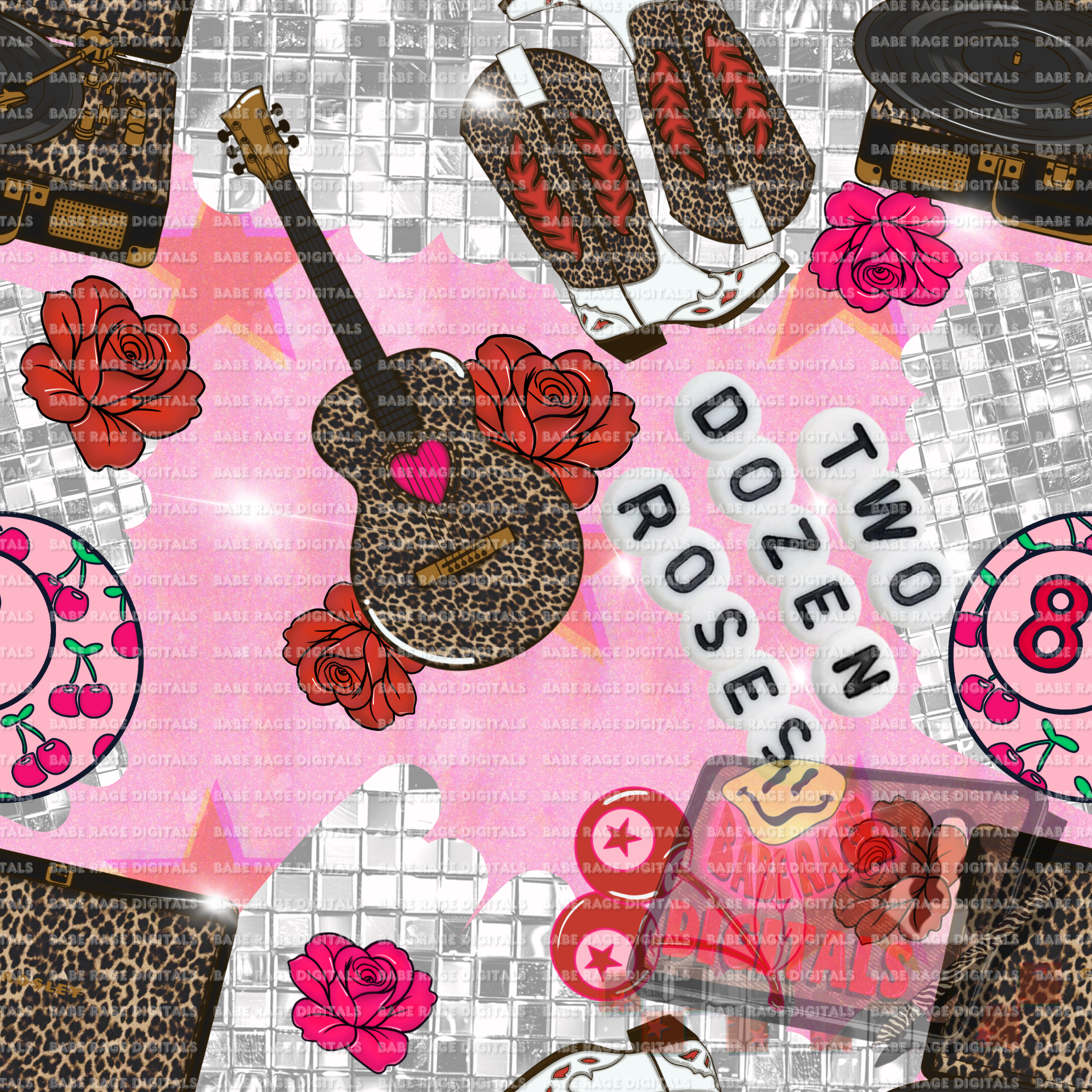 Two dozen roses