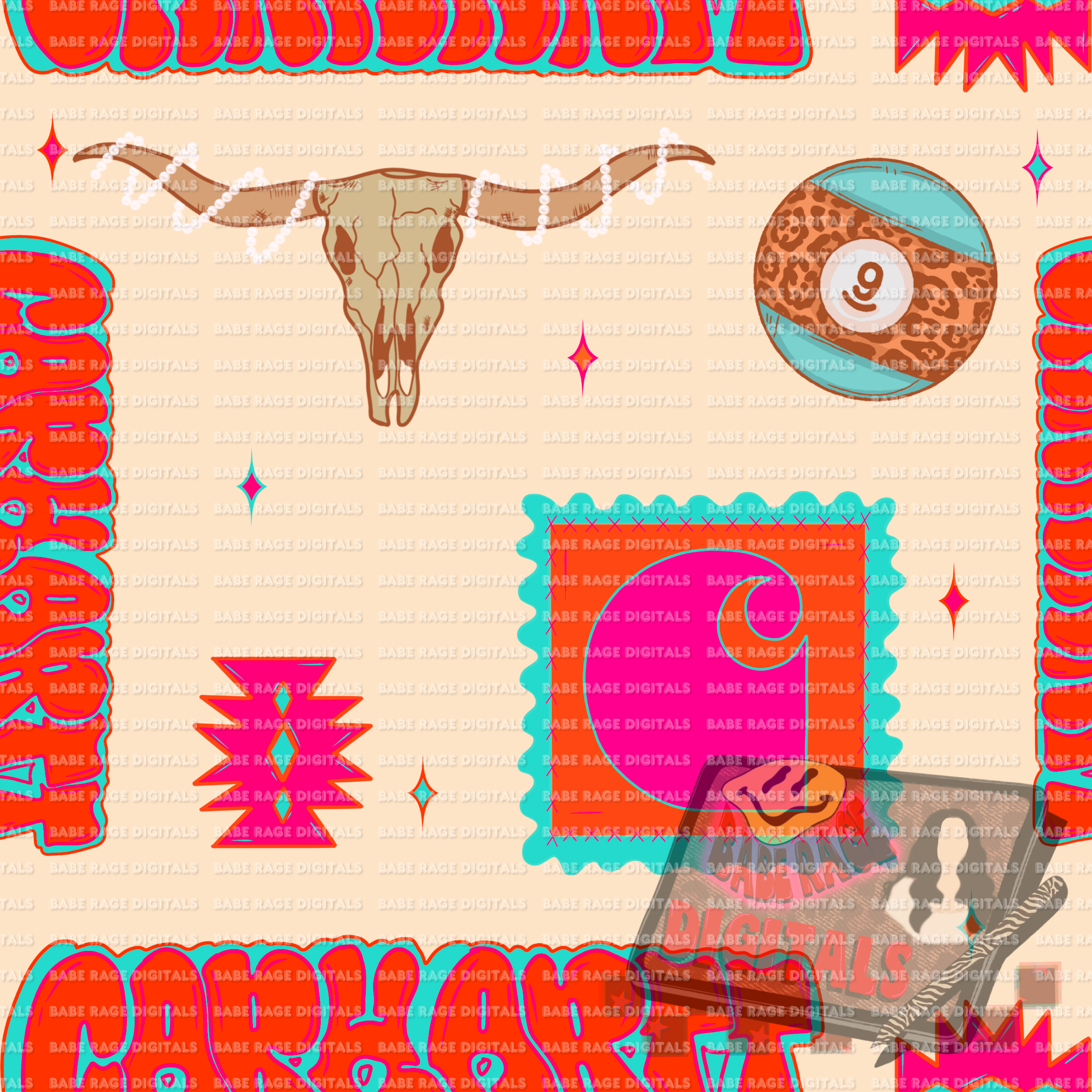 Pink western CH EXCLUSIVE
