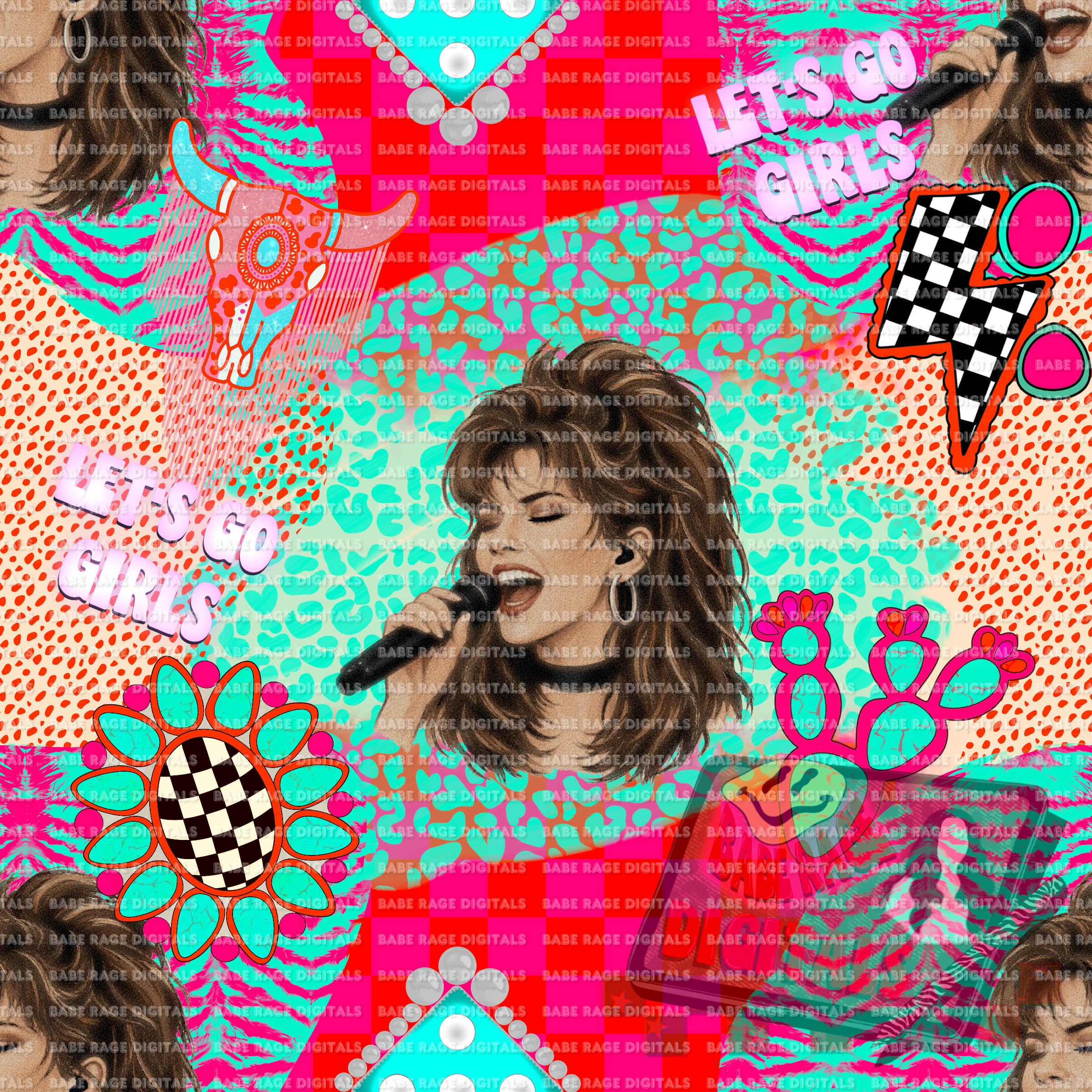 Shania sings
